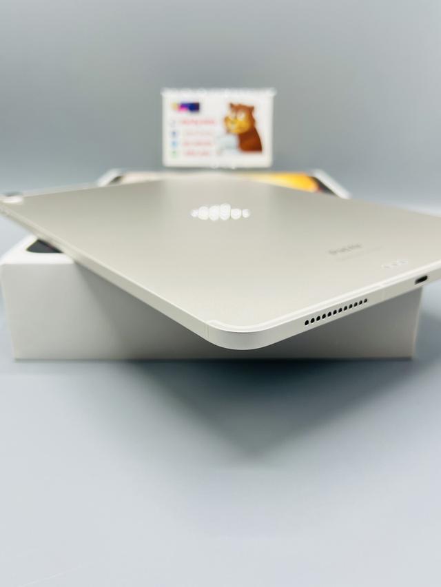 iPadAir6 128gb Cellular ประกัน25/1/26 แบต100% นัดรับได้ครับ