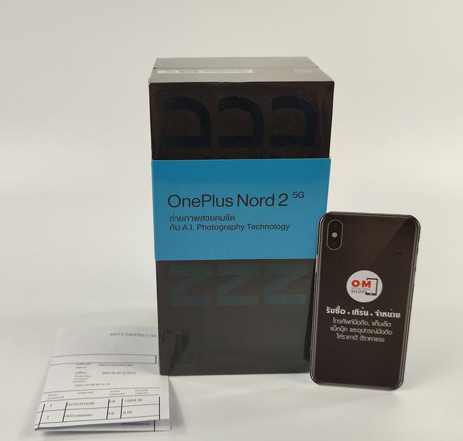 ขาย/แลก OnePlus Nord2 5G 12/256 Gray Sierra ศูนย์ไทย ประกันศูนย์ ใหม่มือ1 แท้ ครบยกกล่อง เพียง 12,990 บาท  2