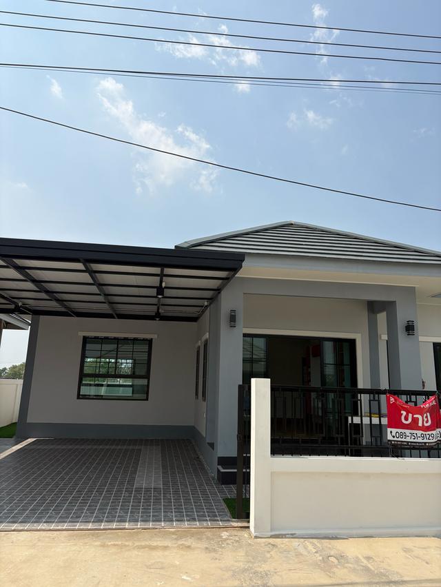 บ้านเดี่ยว 50 ตรว. สร้างใหม่ ชั้นเดียว ย่าน พานทอง-หนองหงษ์ พนัสนิคม 5