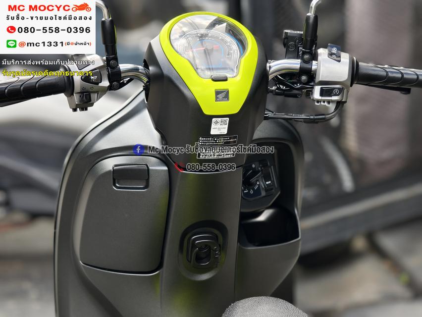 Scoopy i 2022 วิ่ง10000โล รถบ้านเครื่องท่อเดิม เล่มเขียวชุดโอนครบ No1252    9