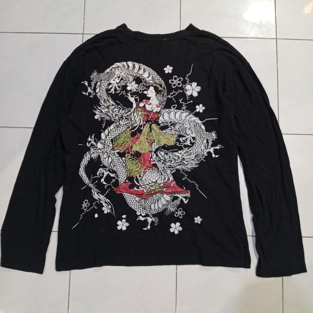เสื้อลาย มังกร ญี่ปุ่น อก48