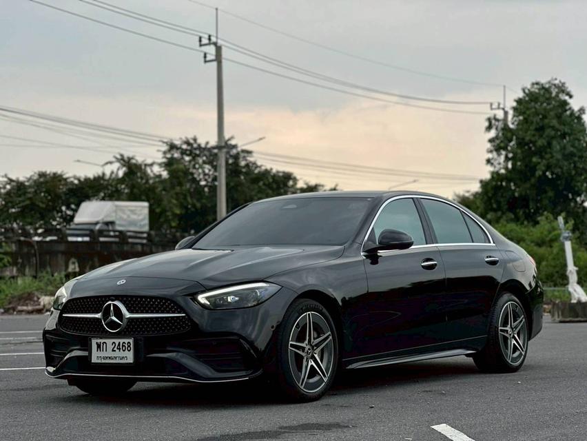 Mercedes Benz C350e AMG W206 ปี 2022 จด 2024 สีดำ เบาะแดง