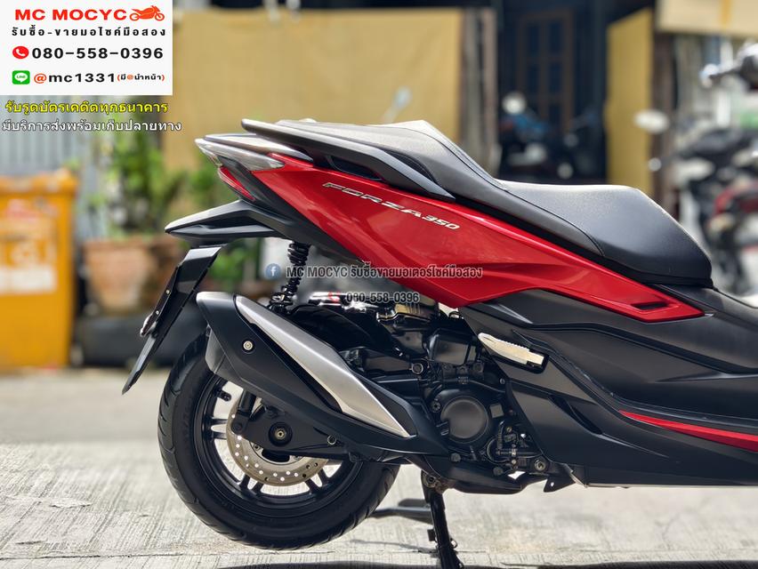 Forza 350 2020 วิ่ง8000โล รถบ้านแท้ สภาพเดิมๆ เครื่องท่อเดิมๆ กุญแจบุคเซอวิสครบ เล่มเขียวชุดโอนครบ No1053 14
