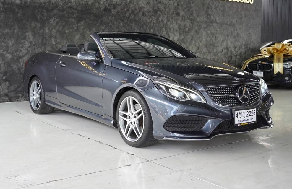 รหัสรถ JRS2226 Mercedes Benz E200 Cabriolet (เปิดประทุน)  ปี2014 AMG 