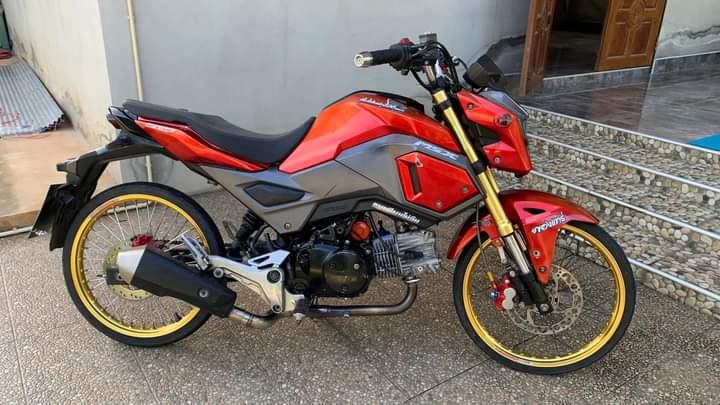 Honda msx 125cc แดงดำ 2