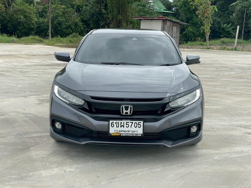 HONDA CIVIC FC  1.5 RS TURBO (MNC)  TOP  ปี 2019 สีเทา  เกียรออโต้  18