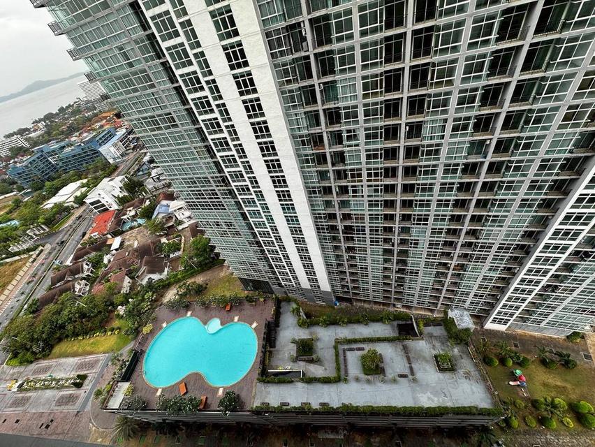 The Grand Jomtien beach Pattaya For rent 1 bedroom 1 bathroom Size 25 sqm. Building A, Floor 21 Fully furnished new set . Rent 10,000 baht