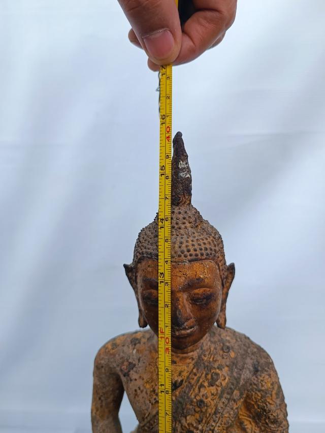 พระบูชา ยุครัตนโกสินทร์ สูง 40 ฐานกว้าง 27 cm. 9