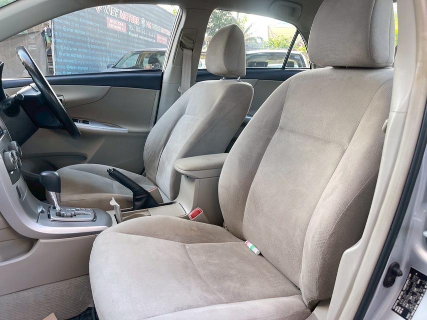 รหัสรถ WMT924 Toyota Altis 1.6E CNG ปี 2013 9