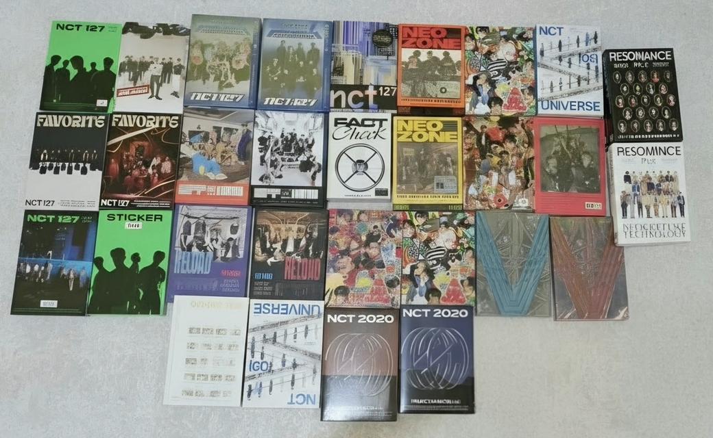อัลบั้ม โปสเตอร์ โฟโต้การ์ด nct มือสอง รูปย่อยที่ 3