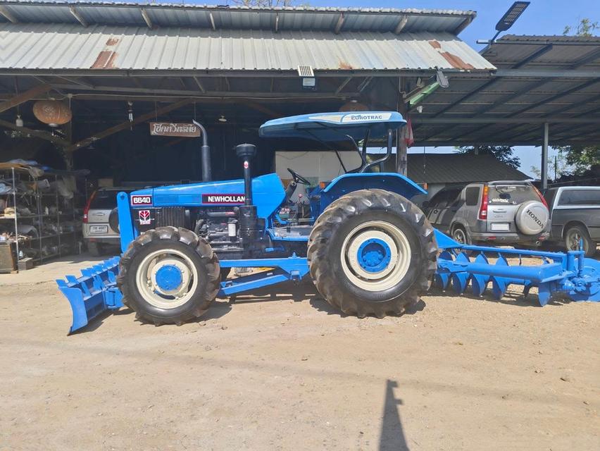 ขายรถไถ Newholland 6640 สีน้ำเงิน 2