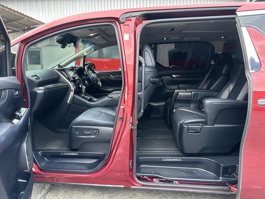 2019 Toyota Alphard 2.5SC สีแดงพิเศษ ขับไปแล้ว 10x,xxx กิโลเมตร 7