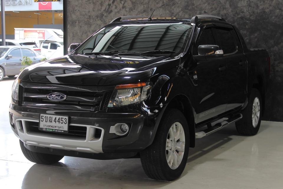 รหัสรถ JRS4453 Ford Ranger 3.2 Wildtrak Double Cab 4wd Hi-Riderรถปี 2013 