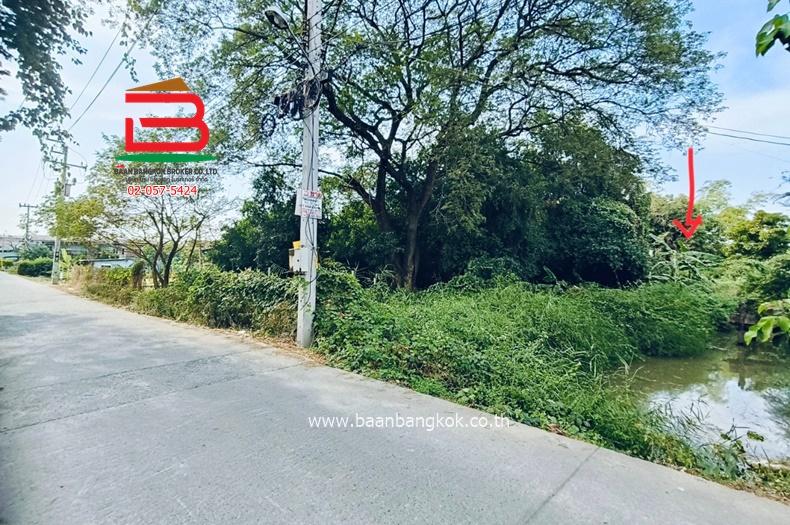 ที่ดินเปล่า บ้านงิ้วซอย15 (ซ.สวนมะม่วง) เนื้อที่ 103 ตรว. ถนนติวานนท์ ตำบลบ้านงิ้ว อำเภอสามโคก จังหวัดปทุมธานี 1