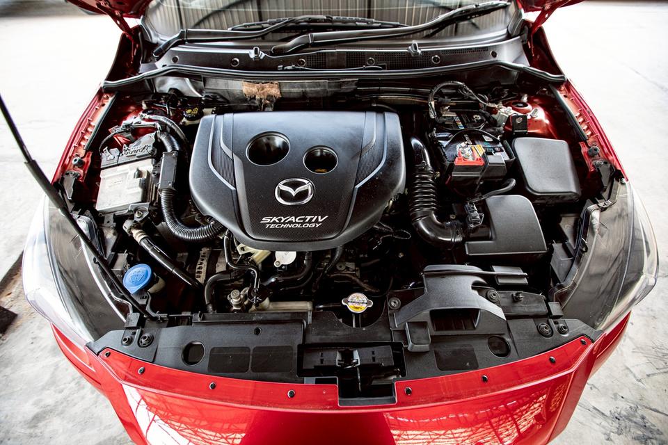 Mazda2 1.5 XD Highplus Sport ดีเซล รุ่นท๊อป ปี 2015 สีแดง รูปที่ 19