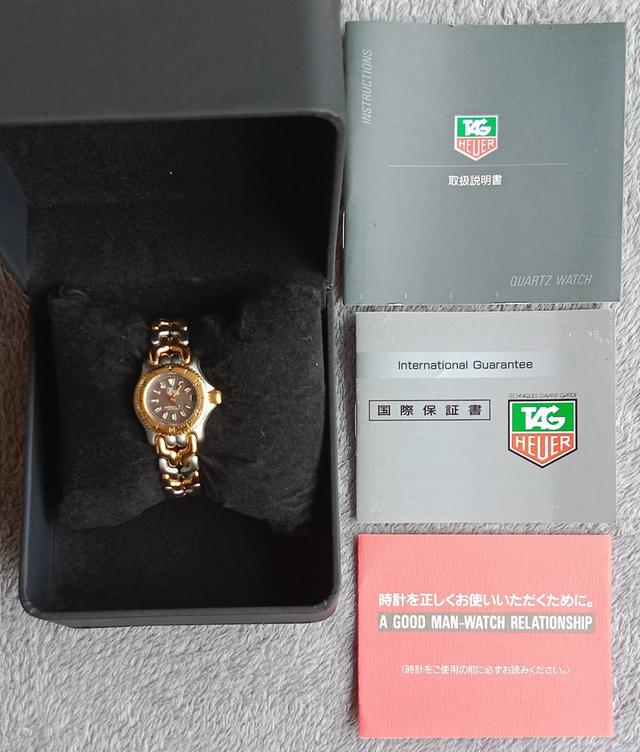 40.TAG HEUER ระบบ Quartz Mini size หน้าปัด 24 mm อปก.กล่องแทน+คู่มือ+ใบรับประกัน