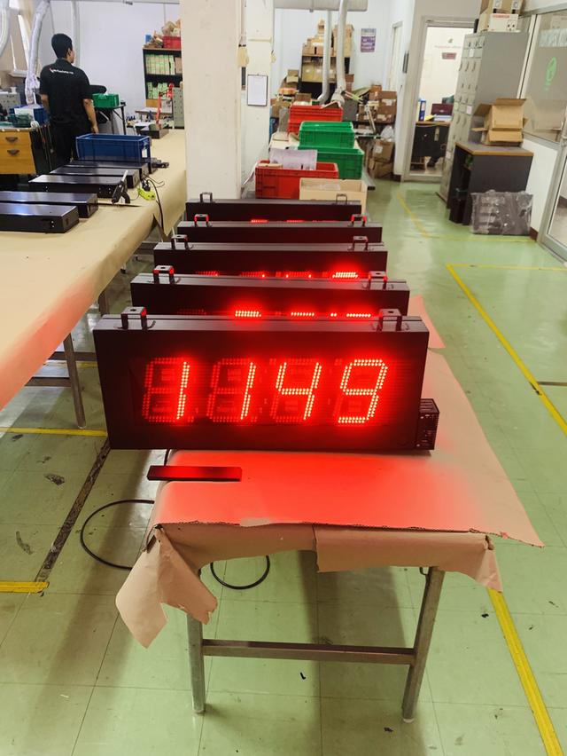 นาฬิกาดิจิตอล ติดกลางแจ้ง รูปที่ 9