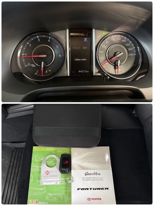 ปี 2022 TOYOTA FORTUNER, 2.8 GR SPORT BLACK TOP 4WD โฉม ปี15-ปัจจุบัน สีขาว ไมล์แท้ 44,313 15