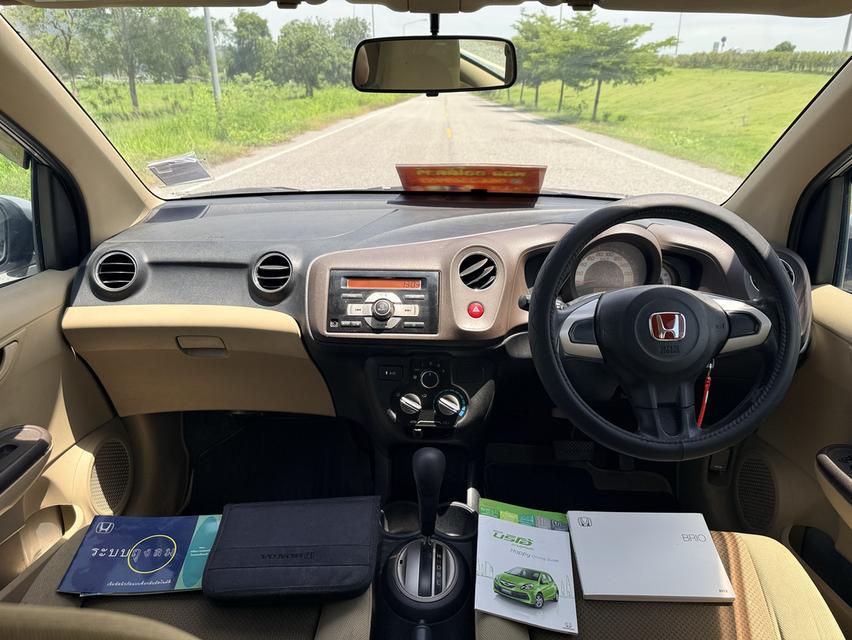Honda BRIO1.2 V AUTO 2012 ❇️สวย สะอาด ไม่อุบัติเหตุ ไม่แก็ส รูปที่ 9