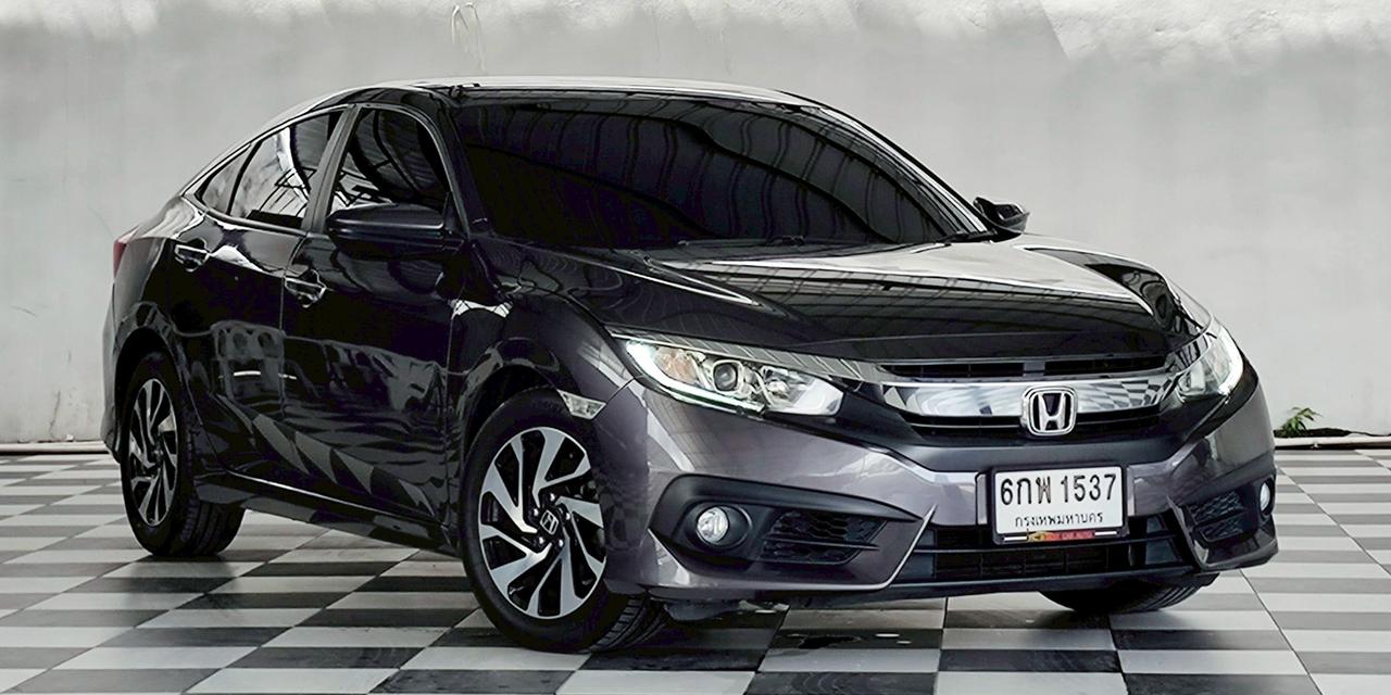 🚗HONDA CIVIC FC 1.8 EL เกียร์ A/T ปี 2018🚗ฟรีดาวน์ 5