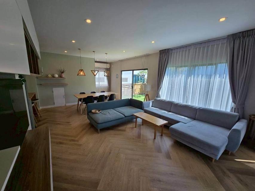 P585 ให้เช่า ขาย บ้านเดี่ยว 2 ชั้น โครงการ บุราสิริ พัฒนาการ Burasiri Pattanakarn ตกแต่งสวยพร้อมเข้าอยู่ โครงการคุณภาพจากแสนสิริ บ้านเดี่ยวสไตล์รีสอร์ 2