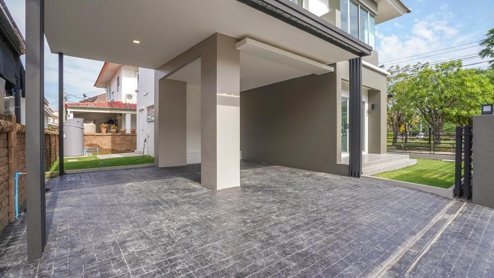 +ขายบ้านมือสองตกแต่งใหม่ หลังมุม โครงการ กฤษดา ลากูน ปิ่นเกล้า – พระราม 5 (Krisada Lagoon Pinklao Rama 5) เนื้อที่ 54.1 ตร.ว.ใกล้จุดขึ้นทางด่วนศรีรัช 2