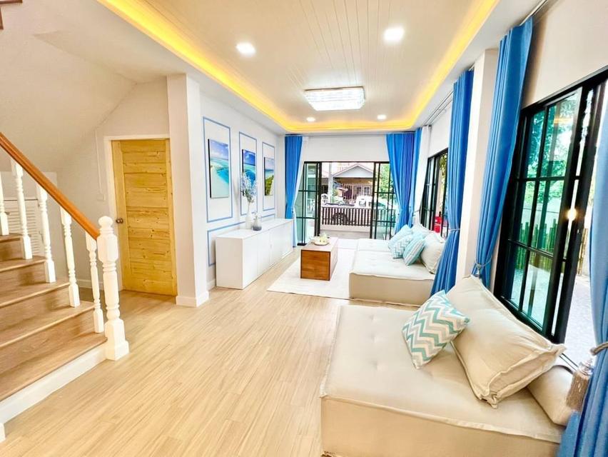 บ้านแฝด สายไหม ตกแต่ง พร้อมอยู่ สไตล์โมเดิร์น สวยมาก 4