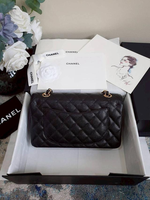 เทียบแท้สุด🔥หนังอิตาลี New Chanel classic 9" Caviar Microchip fullset ✅ 16,500฿🔥 11
