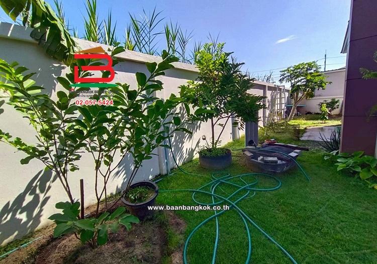 บ้านเดี่ยว หมู่บ้าน วังทอง เดอะแพรรี่ คลอง 2 เนื้อที่ 68.3 ตรว.ทำเลดีใกล้ตลาดไอยรา ถนนรังสิต-คลองหลวง ตำบลคลองสอง อำเภอคลองหลวง จังหวัดปทุมธานี 11