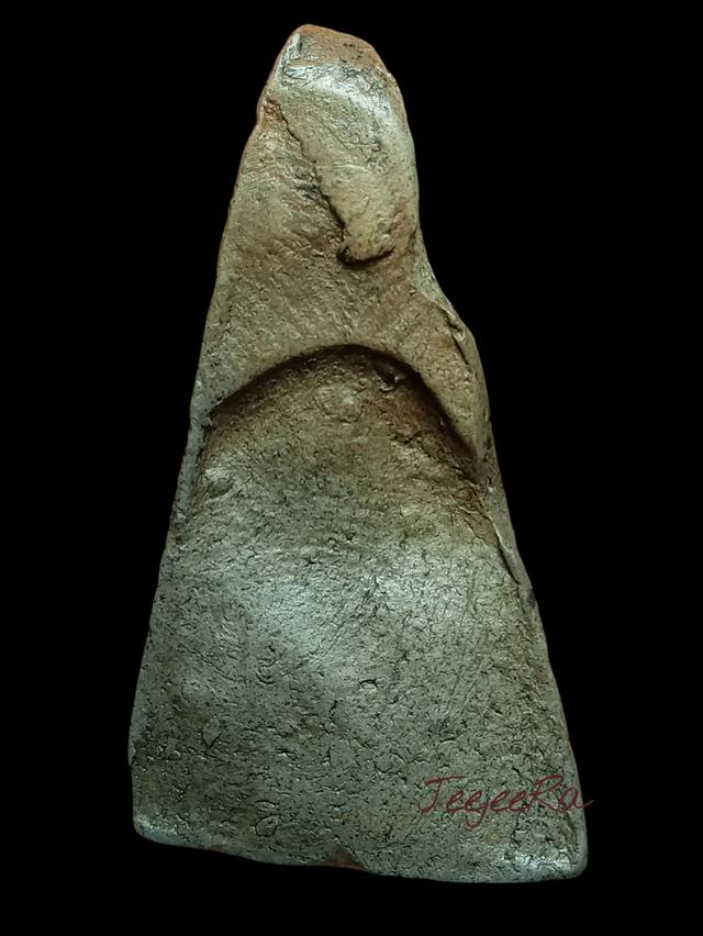 พระผงสุพรรณโซนเนื้อหายากเก่าเก็บไม่ค่อยพบเจออมเขียวเทาน้ำตาล3สี รูปที่ 3