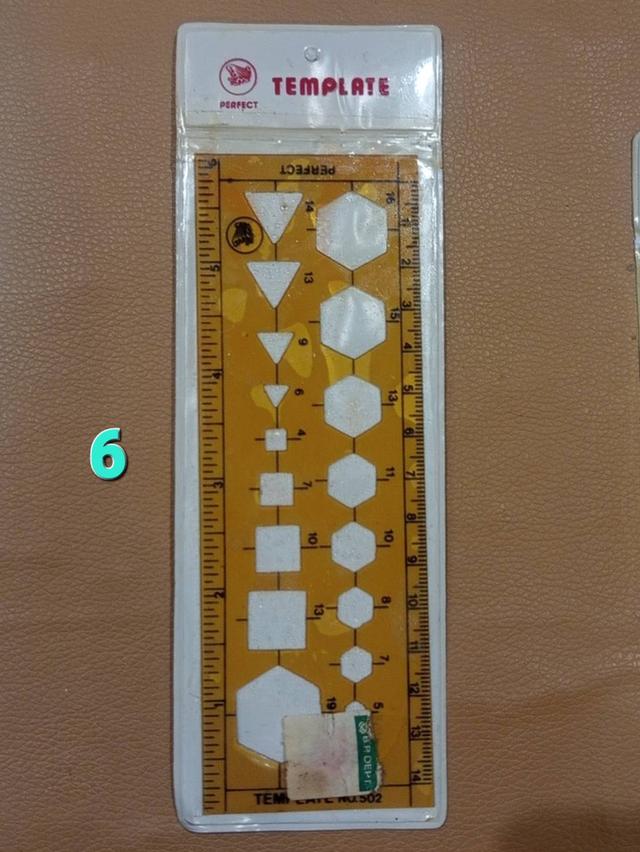 Template พลาสติก เทมเพลท 5