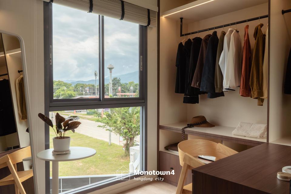 บ้านโซนหางดงเชียงใหม่ โครงการ Monotown 4 ทาวน์โฮม 3 ชั้น ที่จอดรถ 2 คัน สิ่งอำนวยความสะดวกครบ ใกล้กาดฝรั่ง 5 นาที 4