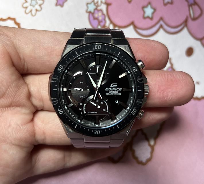 นาฬิกา Casio Edifice Sola กระจกซัฟไฟร์