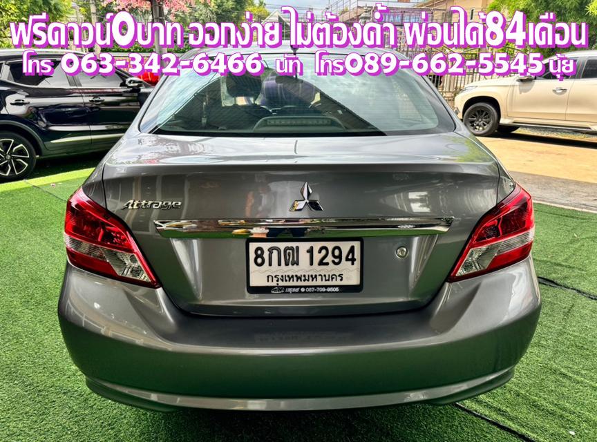 ไมล์แท้73,xxxกม.MITSUBISHI ATTRAGE 1.2 GLX AUTO 2019 5