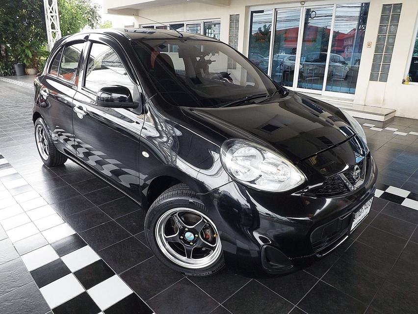 (แจ้งรหัสรถ KCY7438) NISSAN MARCH 1.2 S M/T ปี 2017 สีม่วง