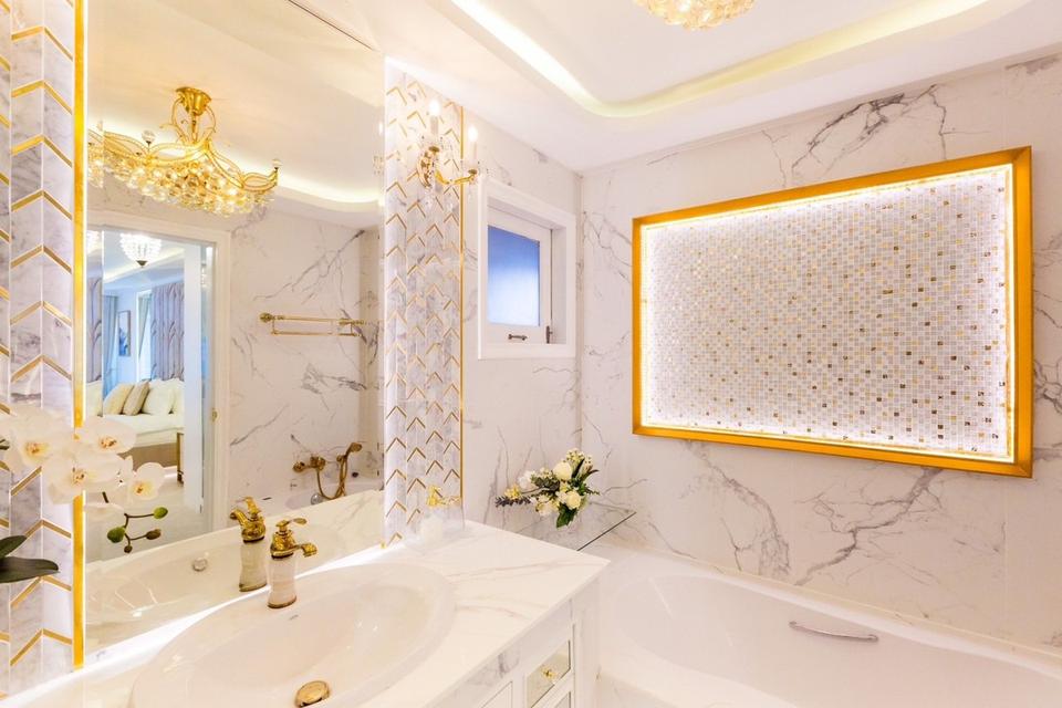 🏡👑 บ้านหรูให้เช่า (4 ชั้น) ตกแต่งพรีเมียม! The Luna SabaiSpace 4 นอน 6 น้ำ 260 ตร.ม. ทิศใต้ ใกล้ Central Eastville / Crystal Park 💎 4