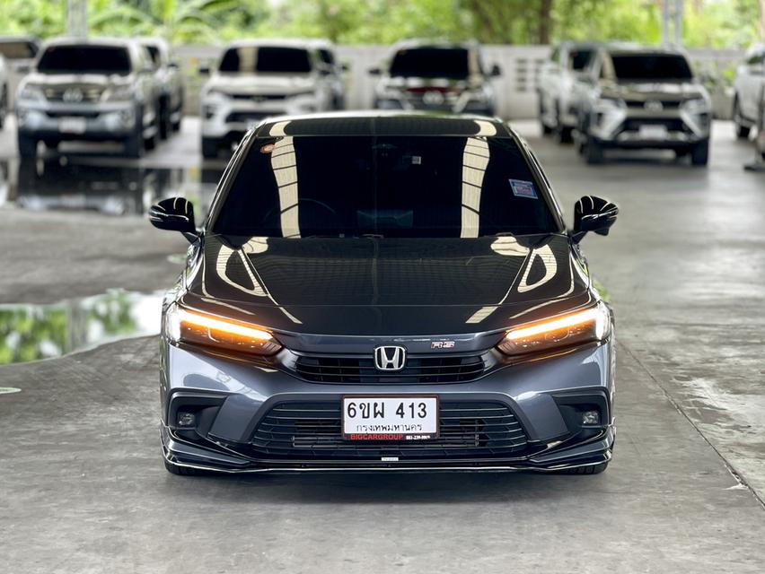 2021 HONDA CIVIC 1.5 TURBO RS สีเทา ไมล์ 52568 (กม.)