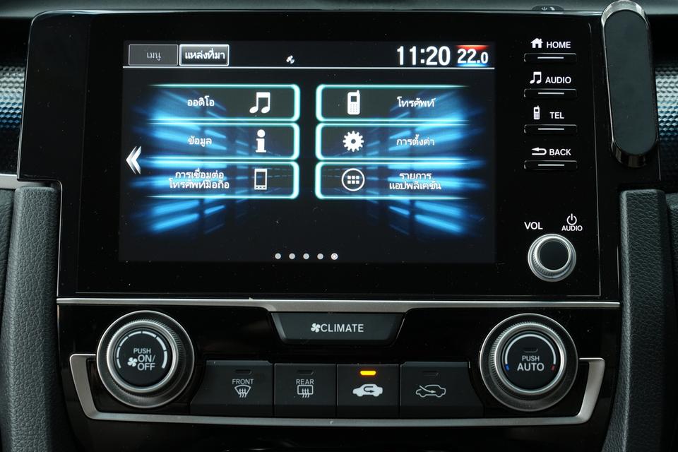 2021 HONDA CIVIC FC 1.8 EL i-VTEC สีดำ | เลขไมล์แท้ 64890 กม. 11
