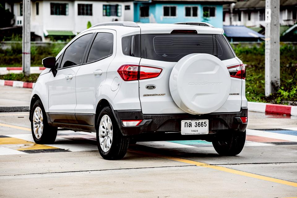 Ford EcoSport 1.5 Titanium Sunloof ปี 2014 สีขาว  7