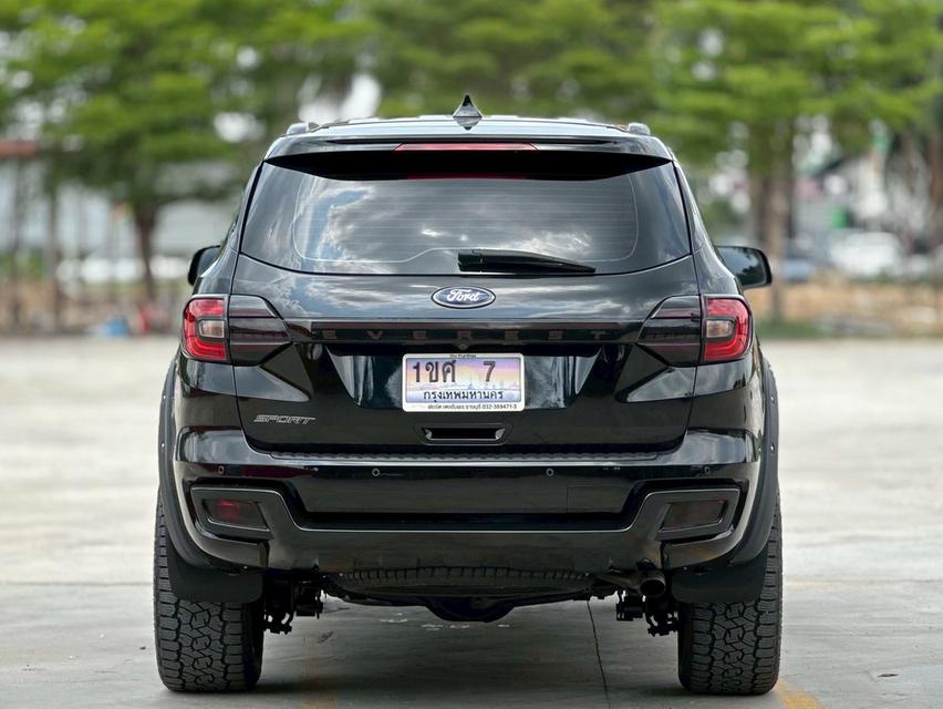รหัสรถ PAT7 Ford Everest 2.0 TURBO SPORT 2WD 2021 สีดำ รูปที่ 2