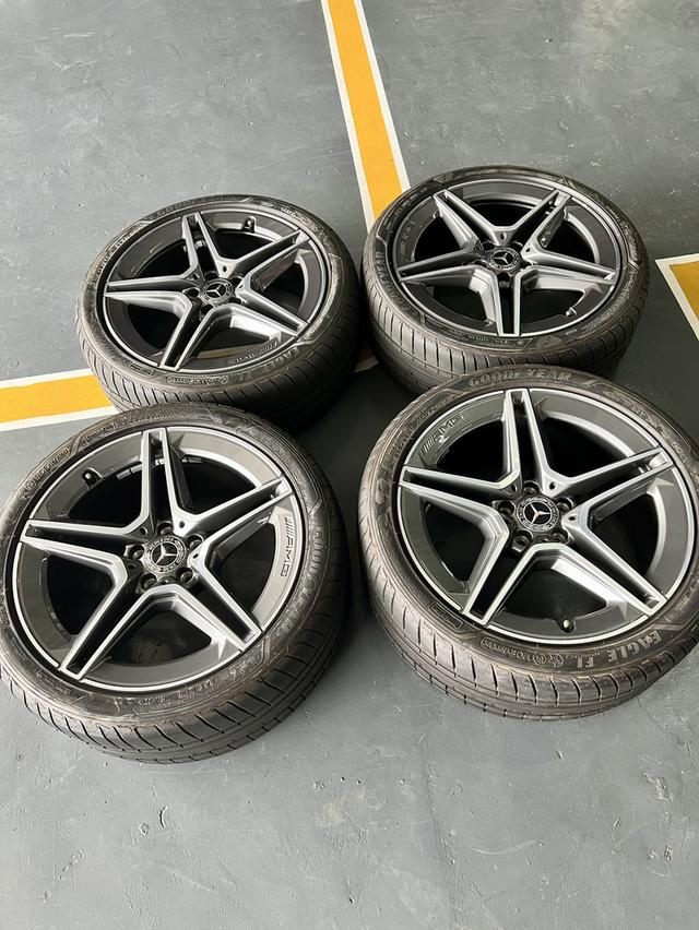 ขายล้อแม็ก BENZ ขอบ 19 AMG แท้ติดรถ Benz Cls 300 (ใส่รถ benz ได้ทุกรุ่น)