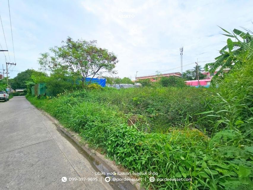 ขาย!! ที่ดินเปล่า 84 ตร.ว. แปลงสวย ซอยเพชรเกษม 87 ใกล้พุทธมณฑลสาย 4 อ้อมน้อย อยู่ในแหล่งชุมชน เดินทางสะดวก เข้า-ออกได้หลายทาง 5