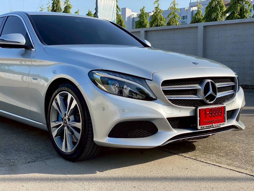 Benz C350e AV Plug-in HYBRID 2018 สวยกริ๊บ วิ่งน้อยสุดในตลาด 8