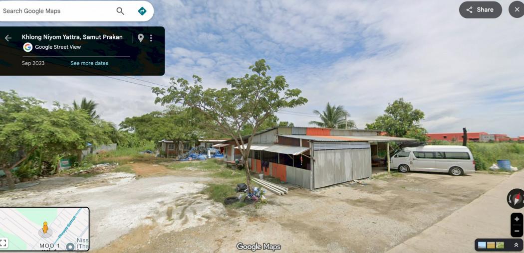 ขาย ที่ดินผังสีม่วง ถ.เฉลิมพระเกียรติ บางบ่อ สมุทรปราการ 2-2-40 ไร่  เหมาะทำโรงงาน 6