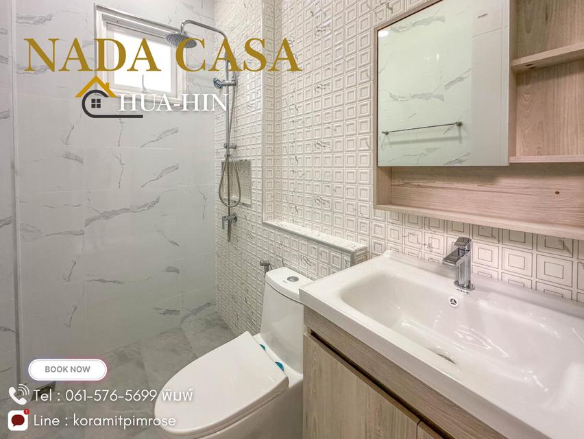 บ้านเดี่ยวหัวหิน🏘️NADA CASA เฟส2 ใกล้ทะเลหัวหิน9กม.🌊 11