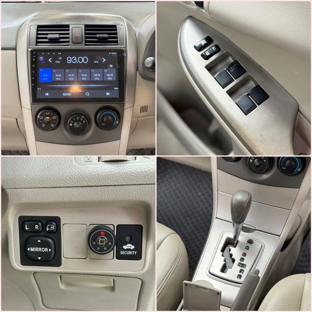TOYOTA ALTIS 1.6 G ปี2009  รถสวยสภาพใหม่ ช่วงล่างแน่น ไมล์น้อย 71,000 กม. 11