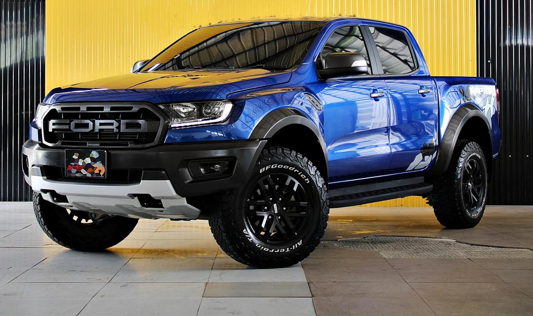 Ranger Raptor 2.0 Bi-Turbo 4WD 10AT ปี 2020 สีน้ำเงิน