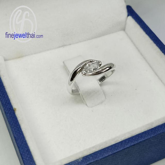 Finejewelthai แหวนเพชร เพชรสังเคราะห์ เงินแท้925-R1158cz รูปย่อยที่ 4
