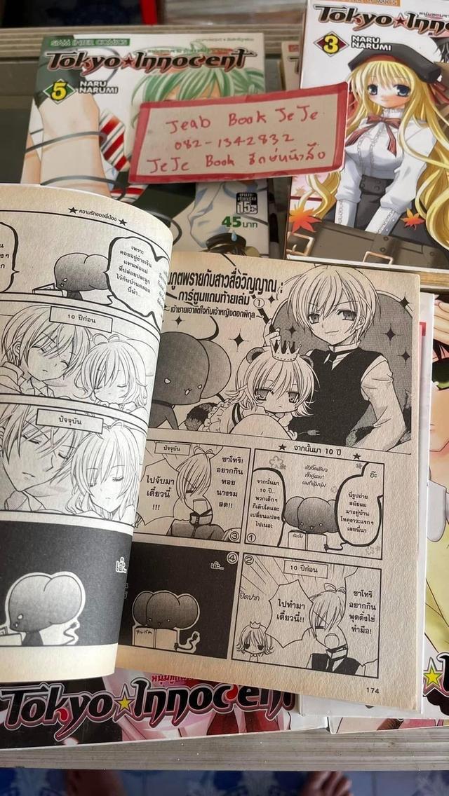 หนังสือการ์ตูน Tokyo Innocent หนุ่มภูตพรายกับสาวสื่อวิญญาณ 1-9 จบ
