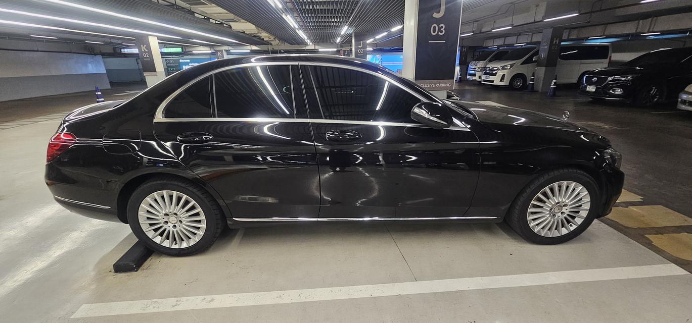 Benz c180 exclusive 2014 สีดำ มีหลักฐาน เปลี่ยน parts พร้อมใช้สุดๆ รูปที่ 3